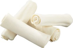 Pure & Simple Pet 4" Rawhide Retriever Roll Dog Treat, Small, 4 count slide 2 of 4