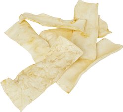 Pure & Simple Pet Chicken Flavored Rawhide Chew Flips Dog Treat, 1-lb bag slide 2 of 6