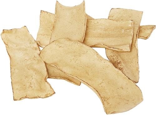 Show full view: Pure & Simple Pet Peanut Butter Flavored Rawhide Chew Flips Dog Treat, 1-lb bag slide 3 of 8
