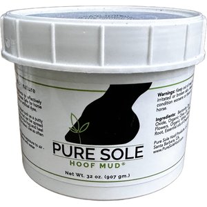 Pure Sole Hoof Mud Horse Hoof Care, 32-oz jar