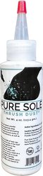 Pure Sole Hoof Thrush Dust Powder Horse Supplement, 4-oz bottle