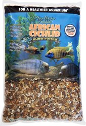 Pure Water Pebbles African Cichlid Aquarium Substrate, Malawi Mix, 20-lb bag