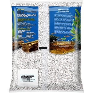 Pure Water Pebbles Coated Aquarium Gravel, Snow White, 5-lb bag