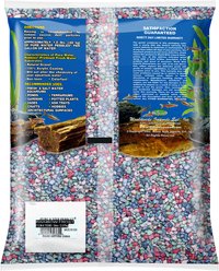Pure Water Pebbles Frosted Aquarium Gravel, Rainbow, 5-lb bag slide 2 of 3