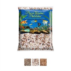 Pure Water Pebbles Natural Aquarium Gravel, Custom Blend, 5-lb bag