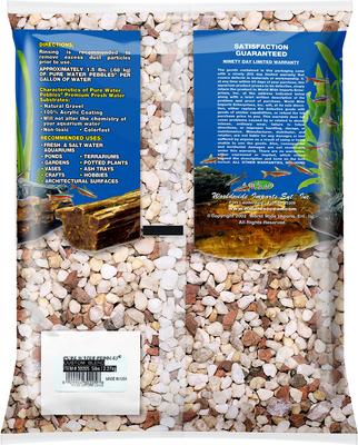 Show full view: Pure Water Pebbles Natural Aquarium Gravel, Custom Blend, 5-lb bag slide 2 of 5