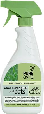 Show full view: PureAyre Odor Eliminator Dog, Cat, Bird & Small Animal Spray, 14-fl oz bottle slide 1 of 2