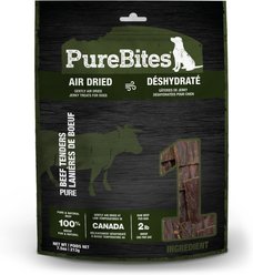 PureBites Beef Air Dried Jerky Dog Treats, 7.5-oz bag
