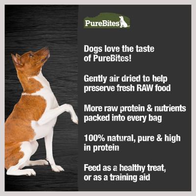 Show full view: PureBites Beef Air Dried Jerky Dog Treats, 7.5-oz bag slide 6 of 10