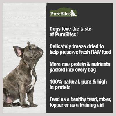 Show full view: PureBites Beef Liver Freeze-Dried Raw Dog Treats, 8.8-oz bag slide 6 of 10