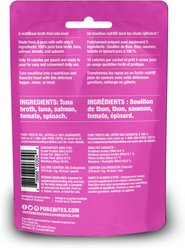 PureBites Cat Broths Tuna & Salmon Food Topping, 2-oz bag, 18 count slide 2 of 7