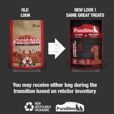 Show full view: PureBites Chicken Breast Air Dried Jerky Dog Treats, 21.1-oz bag slide 3 of 10
