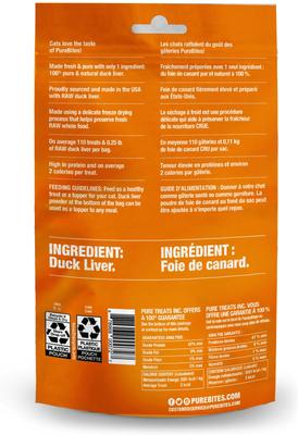 Show full view: PureBites Chicken Breast + Duck Freeze-Dried Raw Cat Treats slide 7 of 9
