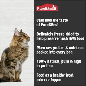 PureBites Chicken Breast Freeze-Dried Raw Cat Treats, 1.09-oz bag