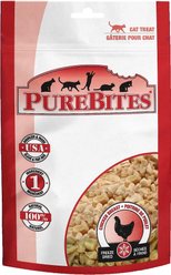 PureBites Chicken Breast Freeze-Dried Raw Cat Treats, 2.3-oz bag + Frisco Bouncy Mouse Cat Toy, Blue slide 2 of 6