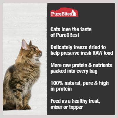 Show full view: PureBites Chicken Breast Freeze-Dried Raw Cat Treats, 5.5-oz bag slide 6 of 10