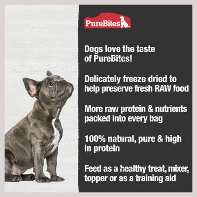 Show full view: PureBites Chicken Breast Freeze-Dried Raw Dog Treats, 1.4-oz bag slide 6 of 10