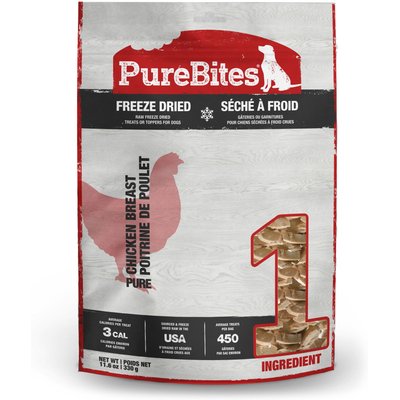 PureBites PureBites Chicken Breast Freeze-Dried Raw Dog Treats, 11.6-oz bag