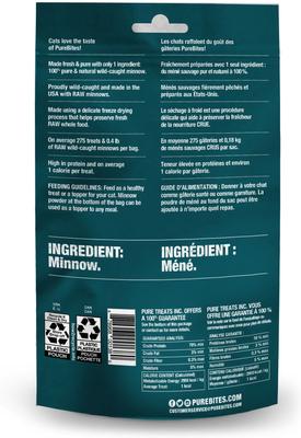 Show full view: PureBites Chicken Breast + Minnow Freeze-Dried Cat Treats slide 7 of 9