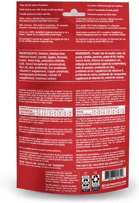 Show full view: PureBites Chicken Freeze-Dried Topper for Dogs, 3-oz bag slide 3 of 9