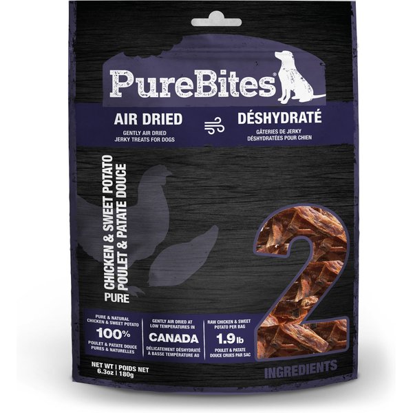 PureBites Bacon Jerky Dog Treats