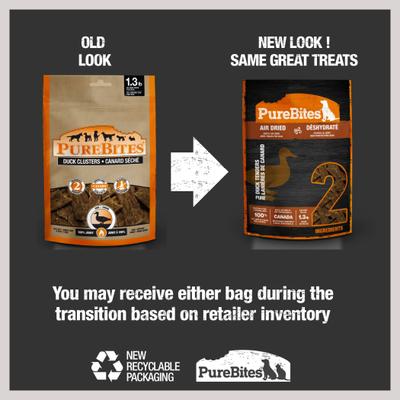 Show full view: PureBites Duck Jerky Dog Treats, 5.5-oz bag slide 3 of 10