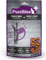 PureBites+ Gut & Digestion Cat Treats, 1.09-oz bag