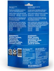 PureBites+ Hip & Joint Dog Treats, 3-oz bag slide 2 of 6