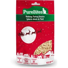 PureBites Holiday Turkey Freeze-Dried Cat Treats, 0.81-oz bag