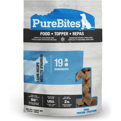 PureBites PureBites Lamb Freeze-Dried Topper for Dogs, 9.5-oz bag