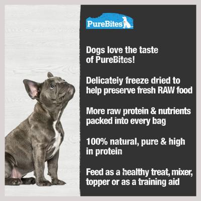 Show full view: PureBites Lamb Liver Freeze-Dried Raw Dog Treats, 3.35-oz bag slide 6 of 10
