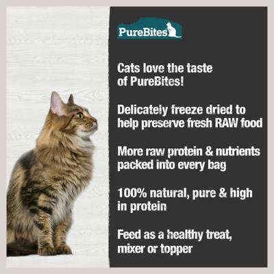 Show full view: PureBites Minnow Freeze-Dried Cat Treat, 1.09-oz bag slide 5 of 9