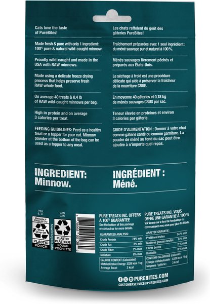 PureBites Minnow Freeze-Dried Cat Treat