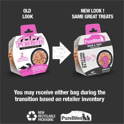 PureBites Mixers 100% Wild Skipjack Tuna & Alaskan Salmon in Water Cat Food Topping, 1.76-oz tray, case of 12 slide 2 of 8