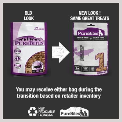 Show full view: PureBites Ocean Whitefish Freeze-Dried Raw Dog Treats, 1.8-oz slide 3 of 10