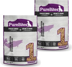 PureBites Ocean Whitefish Freeze-Dried Raw Dog Treats, 14-oz bundle