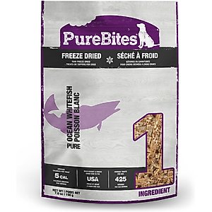 PureBites Ocean Whitefish Freeze-Dried Raw Dog Treats, 7.0-oz