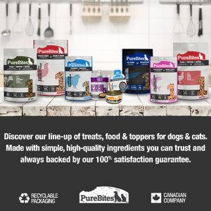 PureBites Plus Squeezables- Gut & Digestion Cat Food Topping, 2.5-oz tube, case of 15