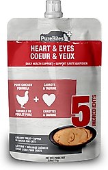 PureBites Plus Squeezables Heart & Eyes Cat Food Topping, 2.5-oz bag, 15 count
