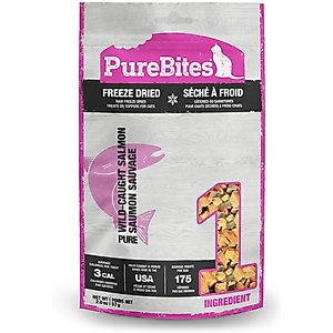 Vital Essentials Salmon Bites Freeze-Dried Raw Cat Treats