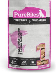 PureBites Salmon Freeze-Dried Raw Dog Treats, 1.16-oz bag