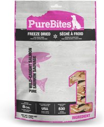 PureBites Salmon Freeze-Dried Raw Dog Treats, 9.5-oz bag