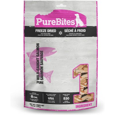 PureBites PureBites Salmon Freeze-Dried Raw Dog Treats, 9.5-oz bag