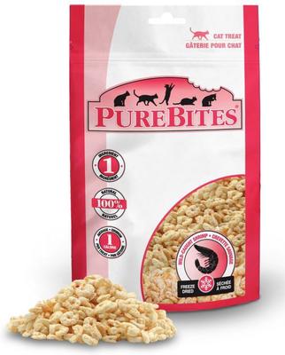 Show full view: PureBites Shrimp + Minnow Freeze-Dried Cat Treats slide 2 of 9