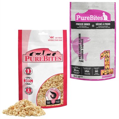 PureBites PureBites Shrimp + Salmon Freeze-Dried Raw Cat Treats