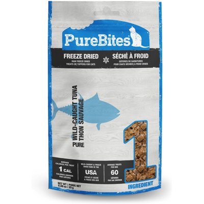 PureBites PureBites Tuna Freeze-Dried Raw Cat Treats, 0.88-oz bag