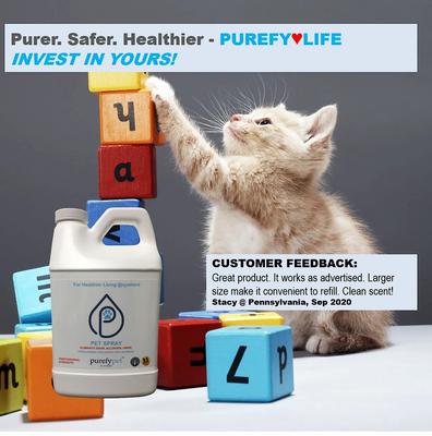 Show full view: Purefy Deodorizing Pet Spray, 68-oz bottle slide 4 of 8