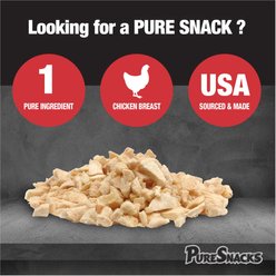 PureSnacks Chicken Breast Freeze-Dried Cat Treats, 1.02-oz bag slide 2 of 5