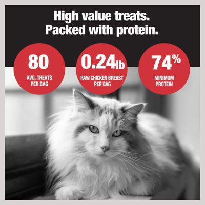 Show full view: PureSnacks Chicken Breast Freeze-Dried Cat Treats, 1.02-oz bag slide 6 of 7