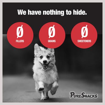 Show full view: PureSnacks Chicken Breast Freeze-Dried Dog Treats, 9.2-oz bag slide 5 of 6